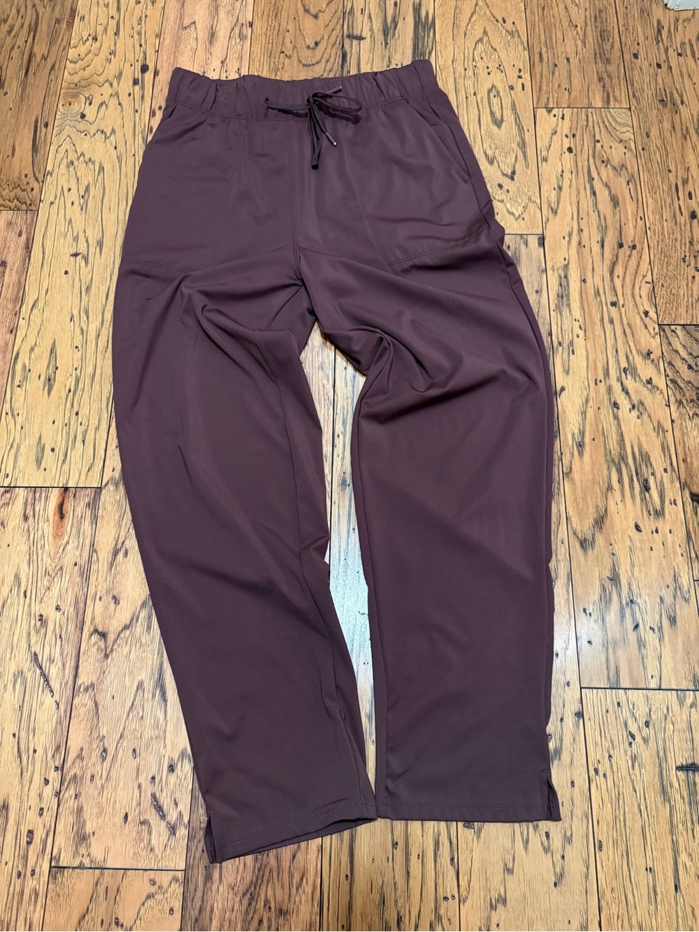 Senita Athletics Cocoa Traveler Pants Size Small